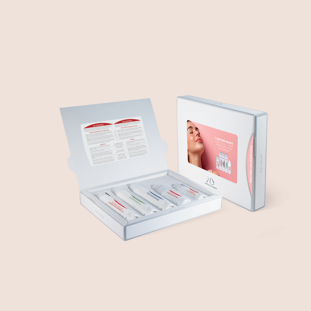 Doos met 5 essentiële schoonheidsroutines van My Beauty