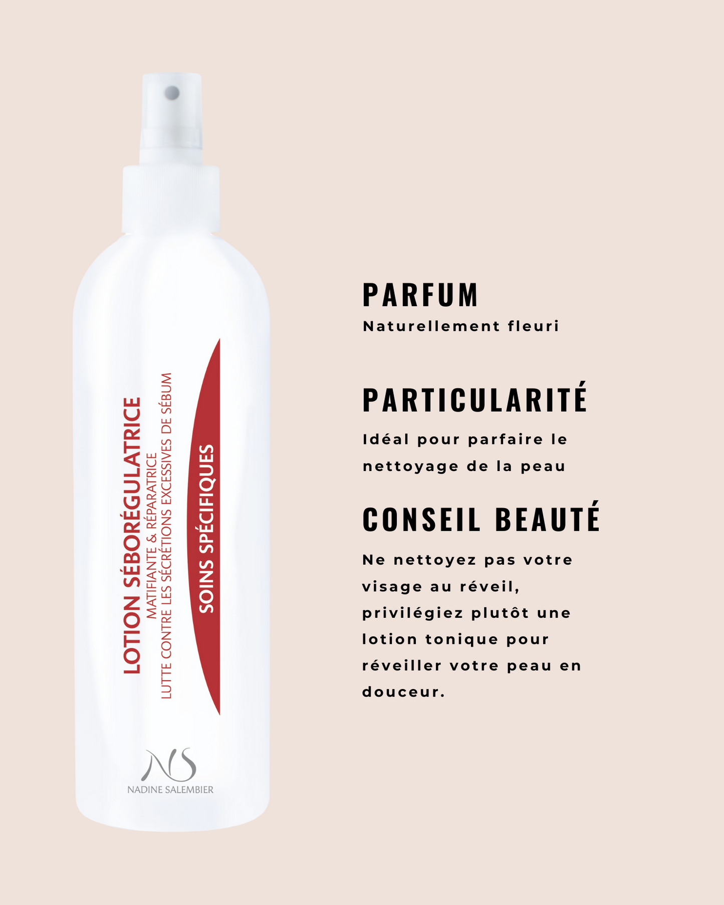 Lotion Séborégulatrice - Peaux grasses et acnéiques