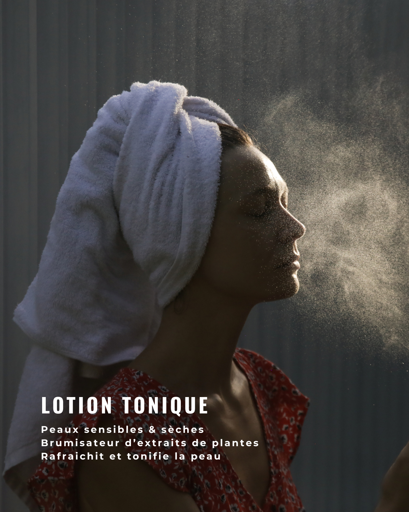 Eau de Soin Végétale Apaisante - Peaux sèches et sensibles