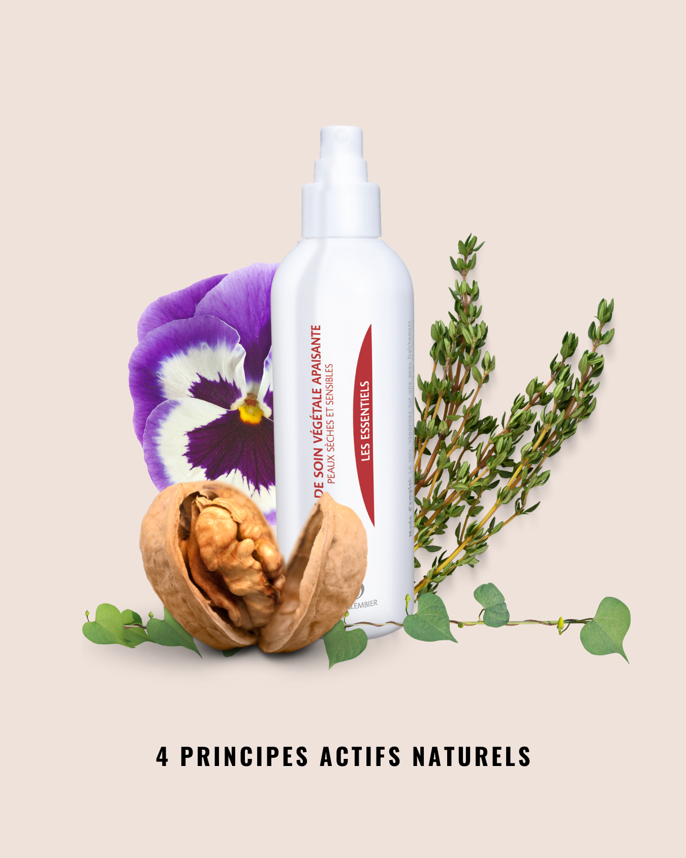 Eau de Soin Végétale Apaisante - Peaux sèches et sensibles