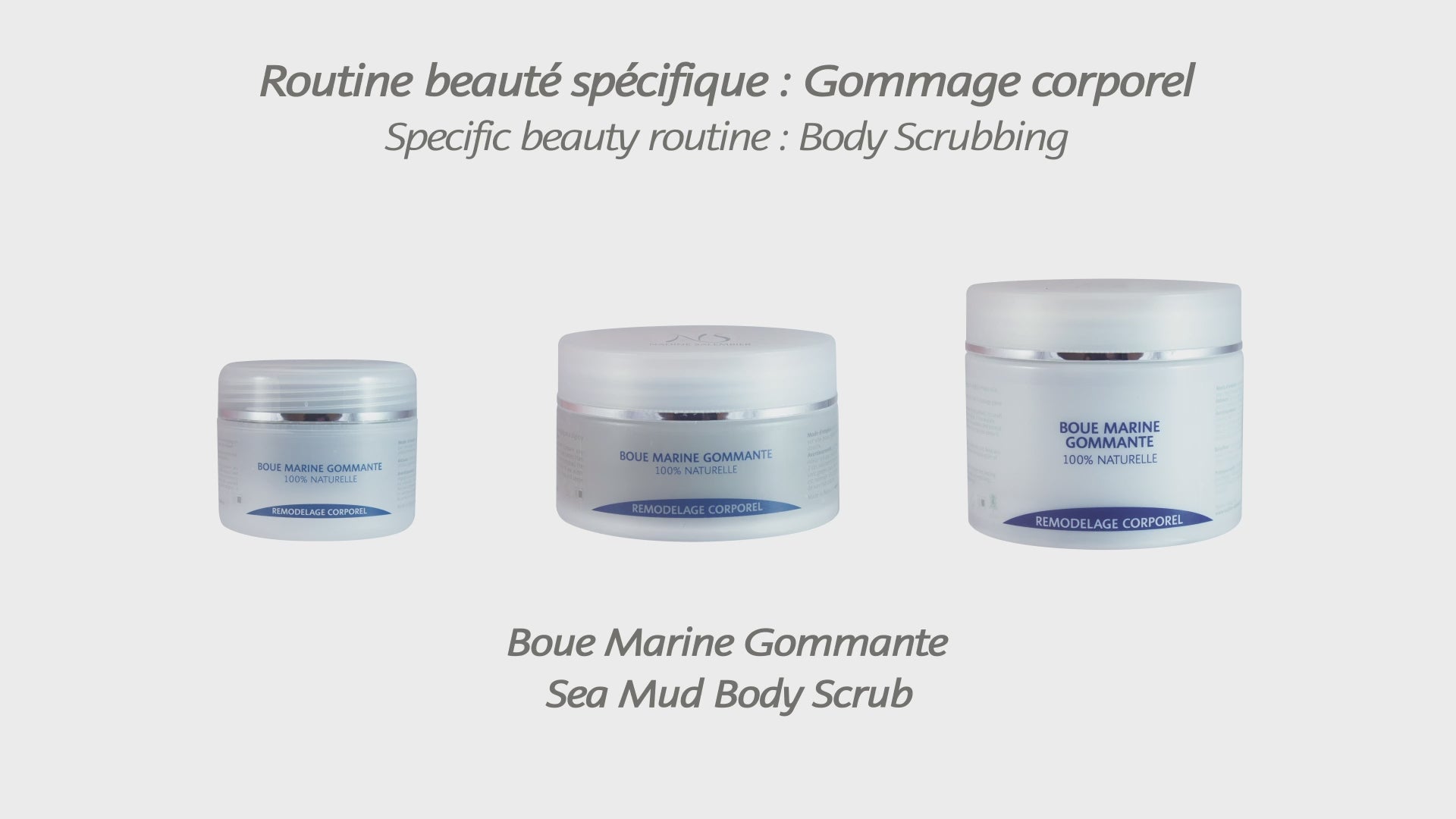 Video laden: Exfoliërende mariene modder