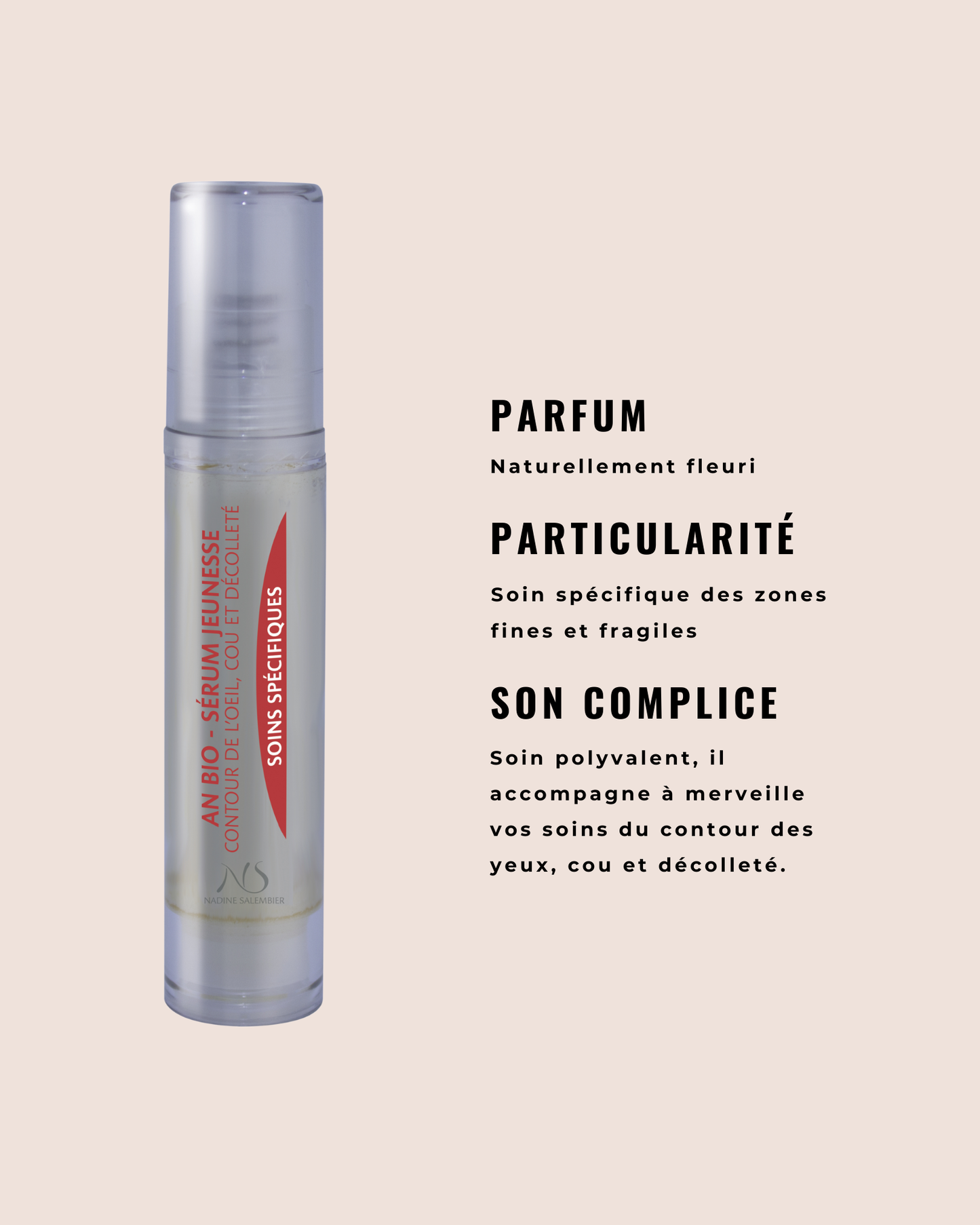 An Bio - Sérum Jeunesse - Contour des yeux, cou et décolleté