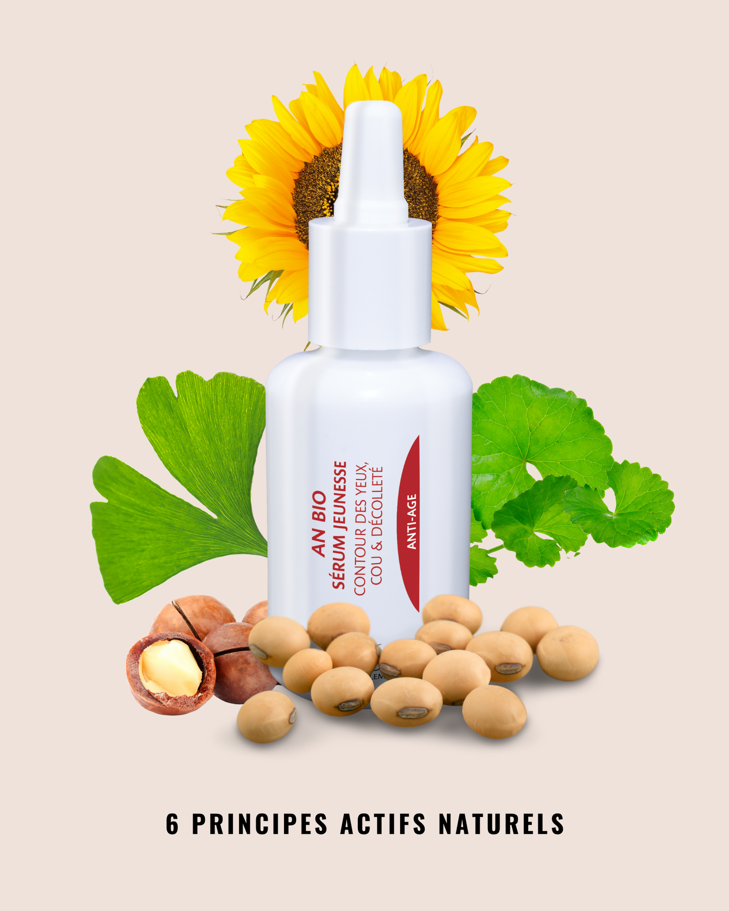 An Bio - Sérum Jeunesse - Contour des yeux, cou et décolleté