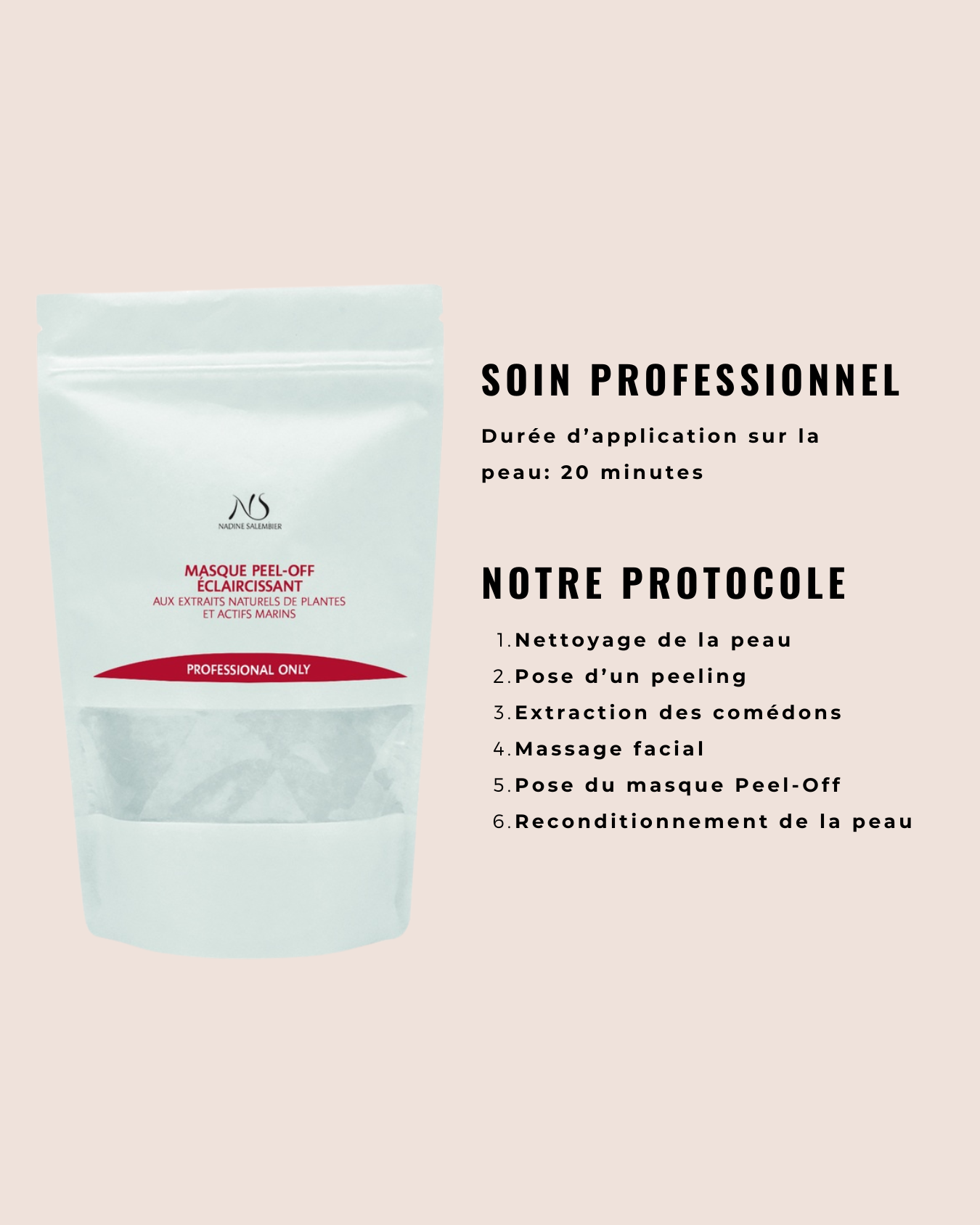 [PRO] Masque Peel-Off Eclaircissant