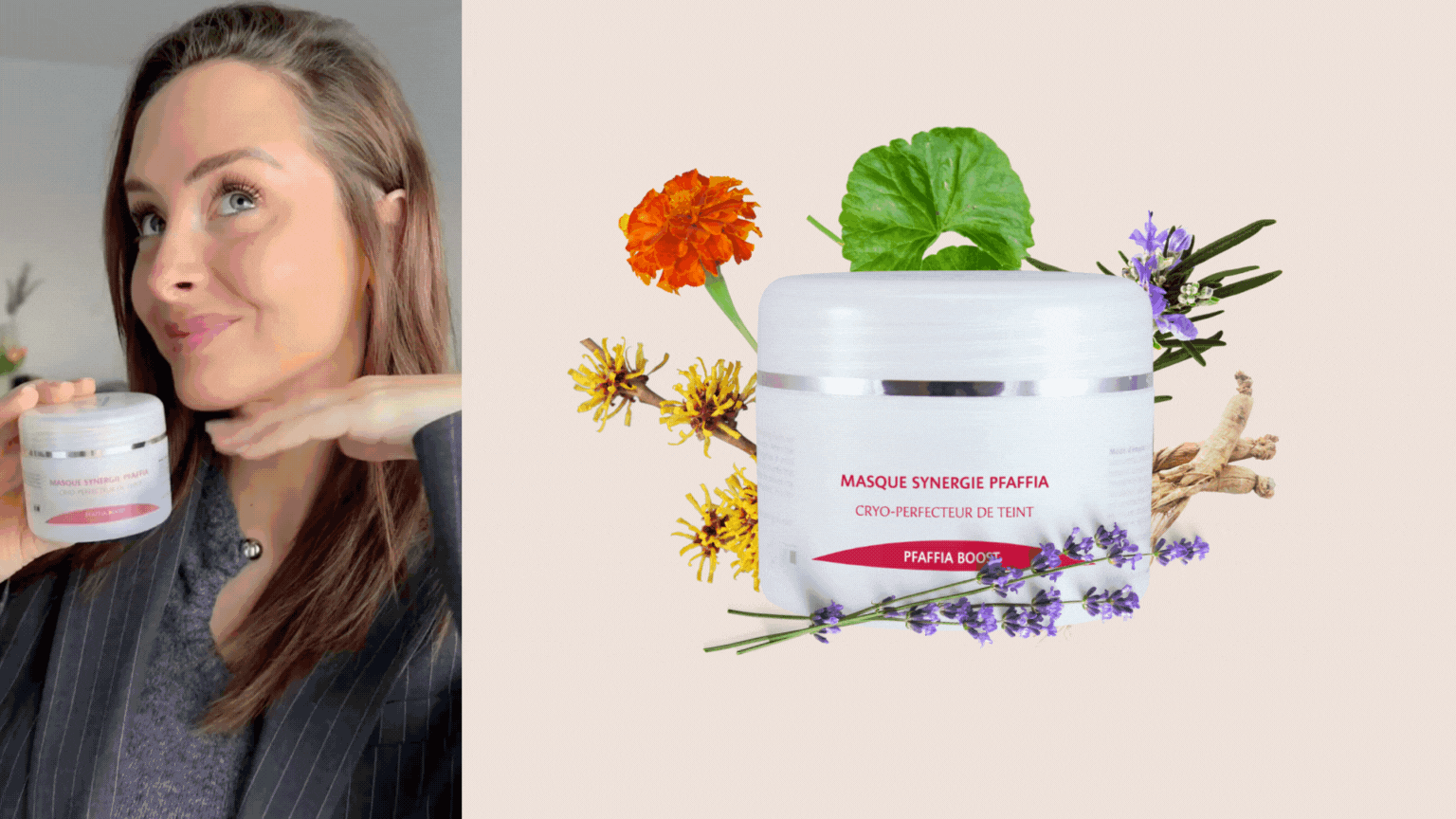 Masque effet froid aux effets visibles et immédiats