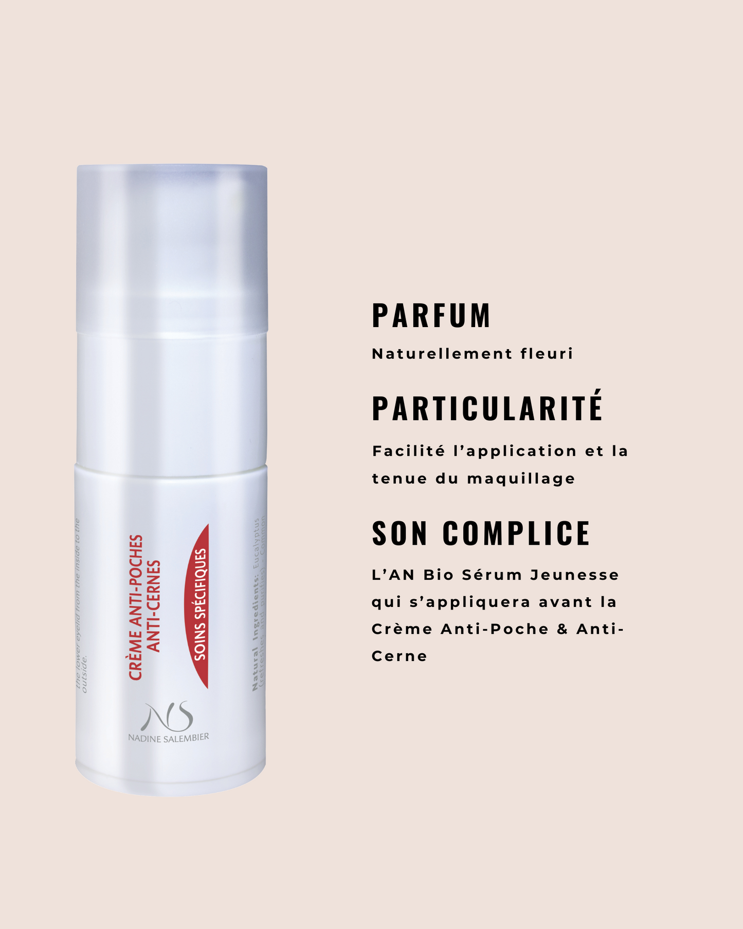 Crème Anti-Poches & Anti-Cernes