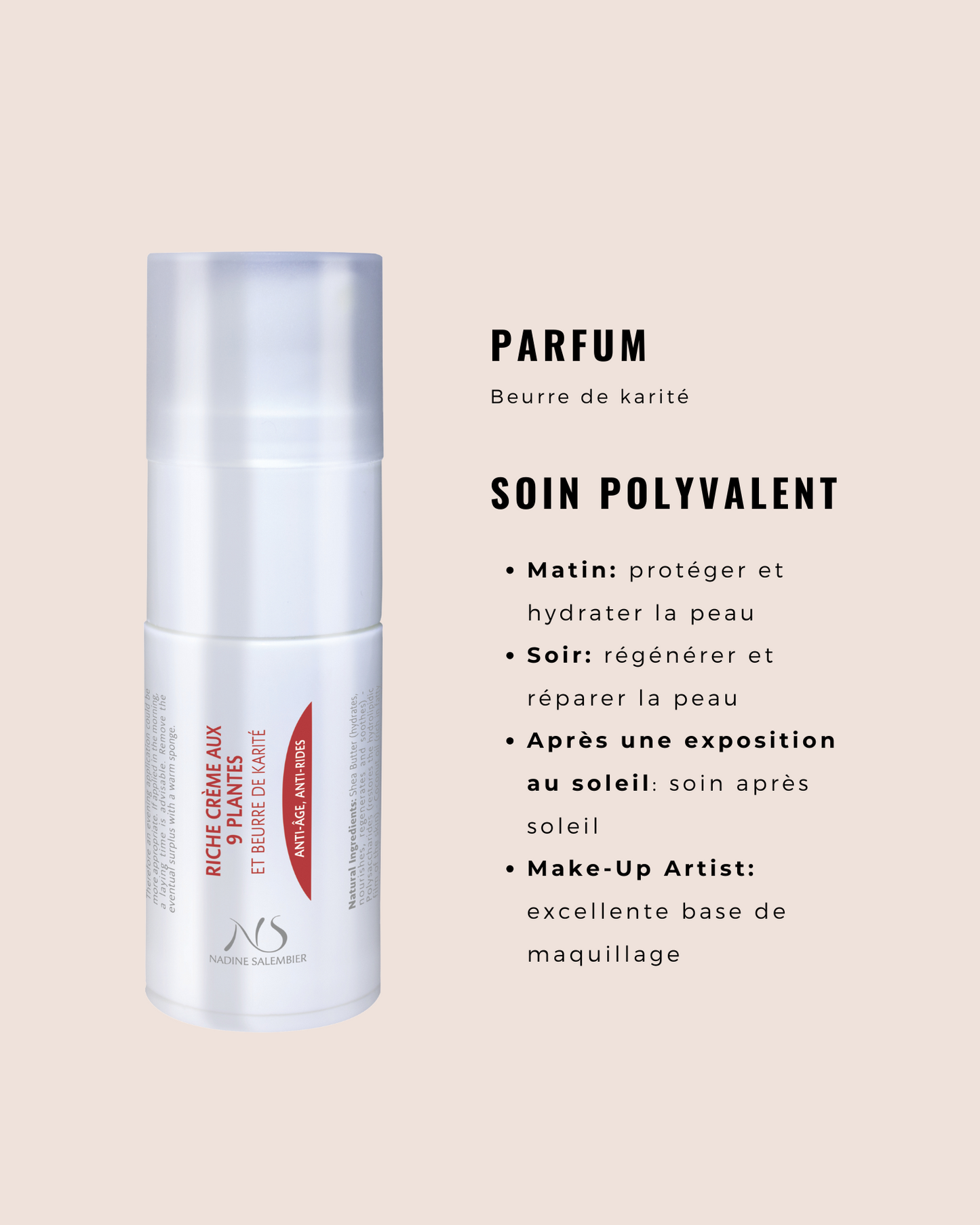 Riche Crème aux 9 Plantes et beurre de karité