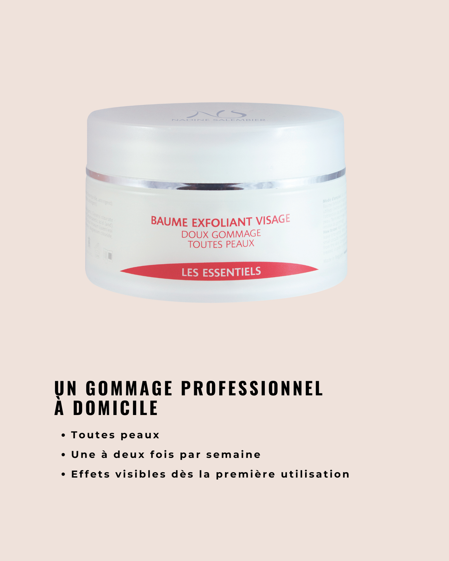 Baume Exfoliant Visage - Citron & Argile blanche